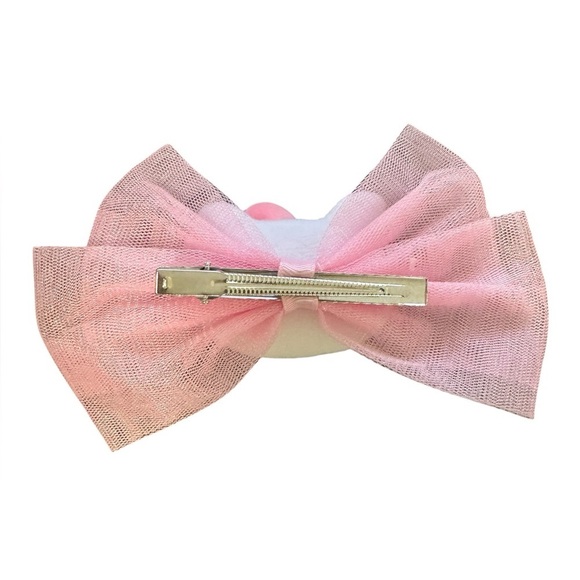 Sanrio Hello Kitty Plush Pink 5 Inch Hair Clip - Picture 2 of 2